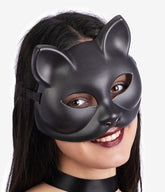 Nessiworld Black Color Luxury Cat Mask 12x13 cm